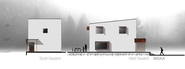 First passive house in Waikato - architect drawings